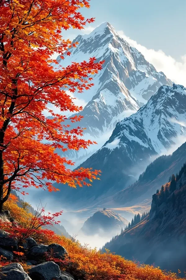 山野四季海报